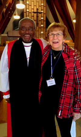 Bishop Curry and Rose