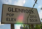 Glenrock Town Sign